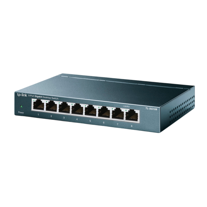 TP-Link TL-SG108 / Неуправляемый гигабитный 8-портовый коммутатор