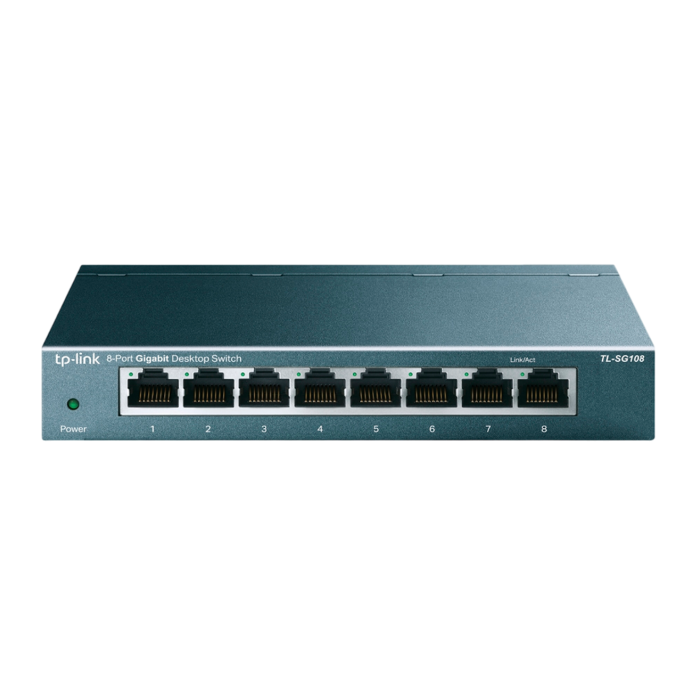 TP-Link TL-SG108 / Неуправляемый гигабитный 8-портовый коммутатор