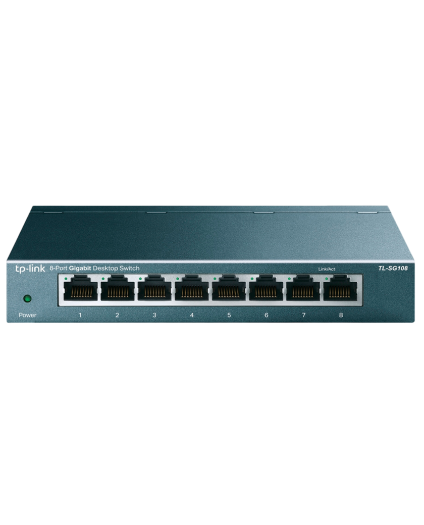 TP-Link TL-SG108 / Неуправляемый гигабитный 8-портовый коммутатор