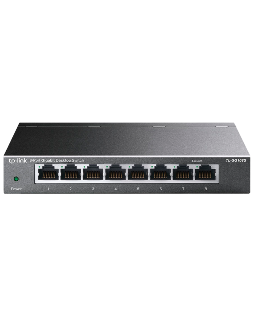 TP-Link TL-SG108S / Неуправляемый гигабитный 8-портовый коммутатор