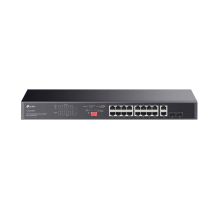 TP-Link TL-SG1218MP / Неуправляемый гигабитный 18-портовый PoE-коммутатор (16 портов PoE+ и 2 Combo-порта RJ45/SFP)