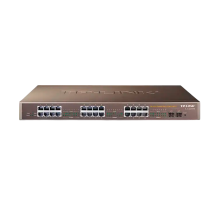 TP-Link TL-SG2224WEB / Web Smart 24-портовый гигабитный коммутатор с 2 комбинированными слотами SFP