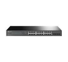 TP-Link TL-SG2428P / JetStream гигабитный Smart коммутатор на 24 порта PoE+ и 4 SFP‑слота