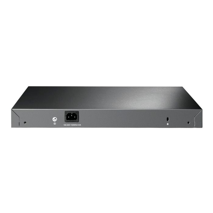 TP-Link TL-SG3428MP / JetStream 24‑портовый гигабитный управляемый РоЕ-коммутатор L2 с 4 SFP‑слотами