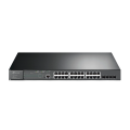 TP-Link TL-SG3428MP / JetStream 24‑портовый гигабитный управляемый РоЕ-коммутатор L2 с 4 SFP‑слотами