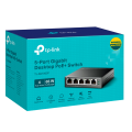 TP-Link TL-SG605P / Нуправляемый гигабитный коммутатор с 5 портами и поддержкой PoE+ с 4 портами