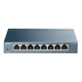 TP-Link TL-SG608P / Нуправляемый гигабитный коммутатор с 8 портами и поддержкой PoE+ с 4 портами
