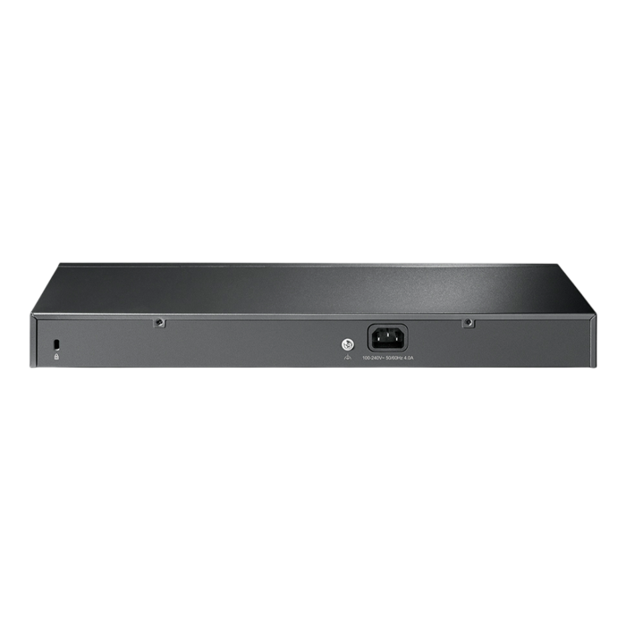 TP-Link TL-SL1218MP / Неуправляемый PoE-коммутатор (16 портов PoE+ 10/100 Мбит/с, 2 гигабитных порта без PoE и 2 слота SFP)