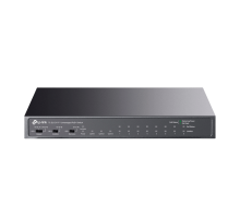 TP-Link TL-SL1311P / Неуправляемый PoE-коммутатор (8 портов PoE+ 10/100 Мбит/с, 2 гигабитных порта без РоЕ и 1 слот SFP)