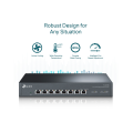 TP-Link TL-SX1008 / Неуправляемый 10-гигигабитный (10G) 8-портовый коммутатор