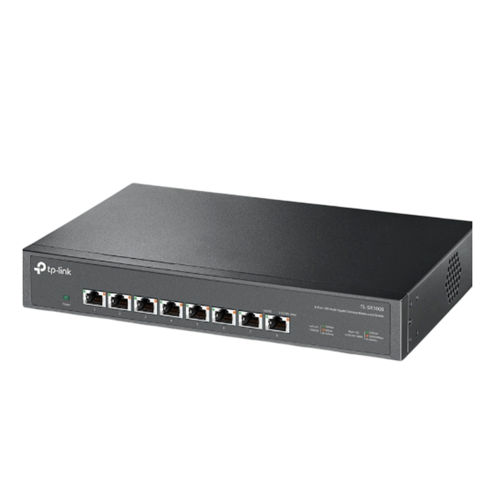 TP-Link TL-SX1008 / Неуправляемый 10-гигигабитный (10G) 8-портовый коммутатор
