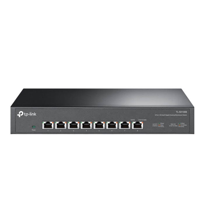 TP-Link TL-SX1008 / Неуправляемый 10-гигигабитный (10G) 8-портовый коммутатор