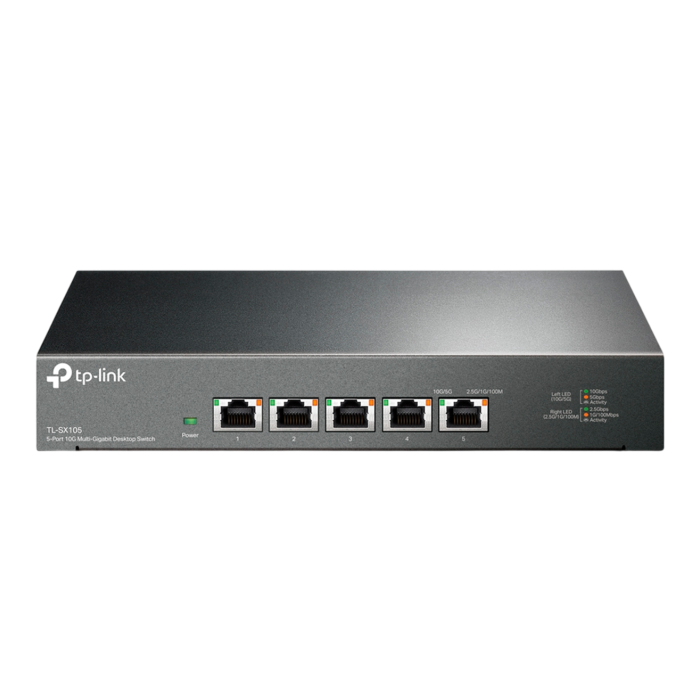 TP-Link TL-SX105 / Неуправляемый 5-портовый гигабитный коммутатор 10G