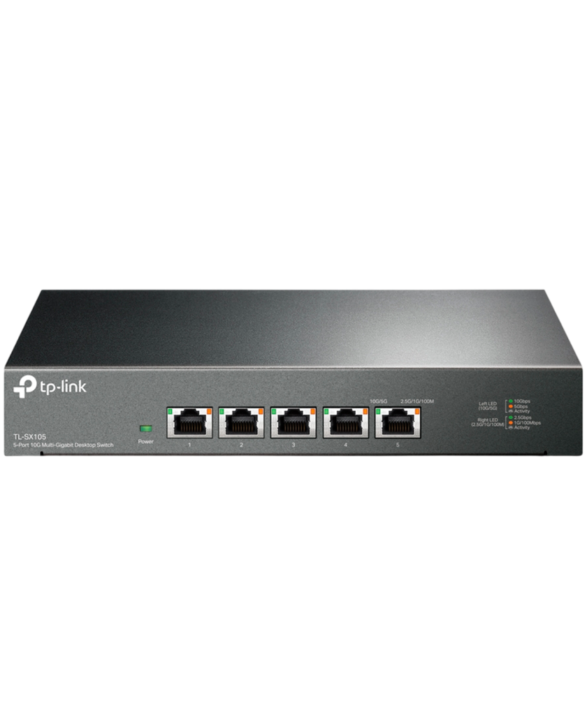 TP-Link TL-SX105 / Неуправляемый 5-портовый гигабитный коммутатор 10G