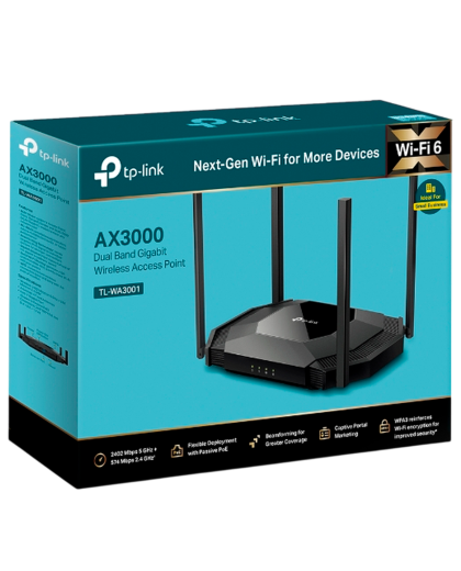 TP-Link TL-WA3001 / AX3000 Двухдиапазонная беспроводная точка доступа Wi-Fi 6
