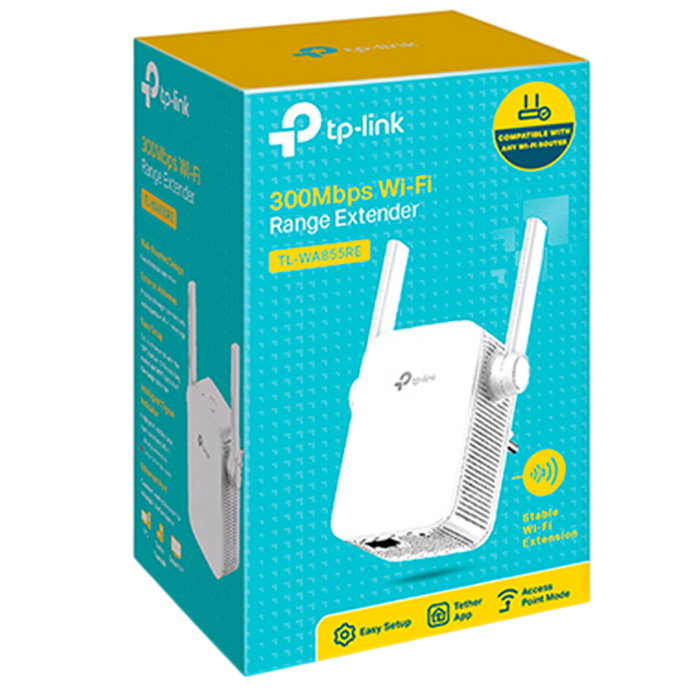TP-Link TL-WA855RE / N300 Усилитель сигнала Wi-Fi