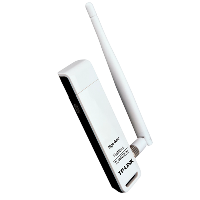TP-Link TL-WN722N / N150 Беспроводной USB-адаптер высокого усиления