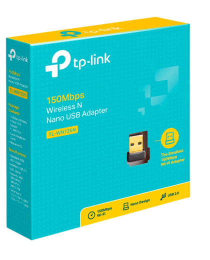 TP-Link TL-WN725N / N150 Беспроводной Nano USB-адаптер