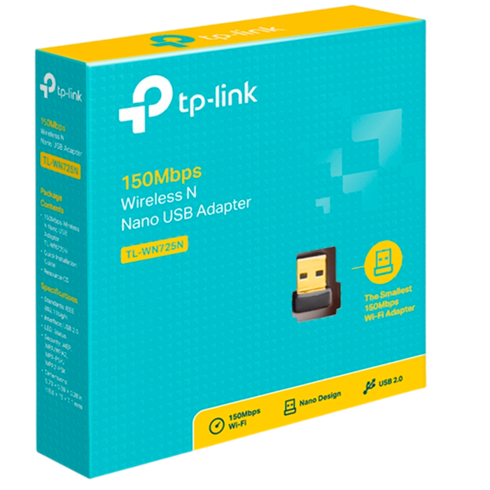 TP-Link TL-WN725N / N150 Беспроводной Nano USB-адаптер