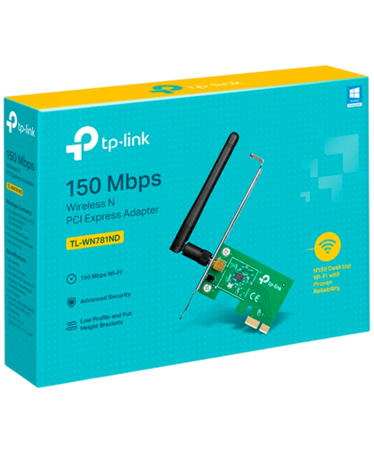TP-Link TL-WN781ND / N150 Беспроводной PCI Express-адаптер