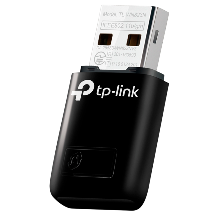 TP-Link TL-WN823N / N300 Беспроводной Mini USB-адаптер