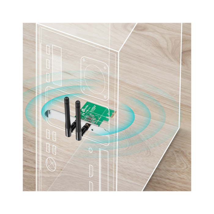 TP-Link TL-WN881ND / N300 Беспроводной PCIe-адаптер