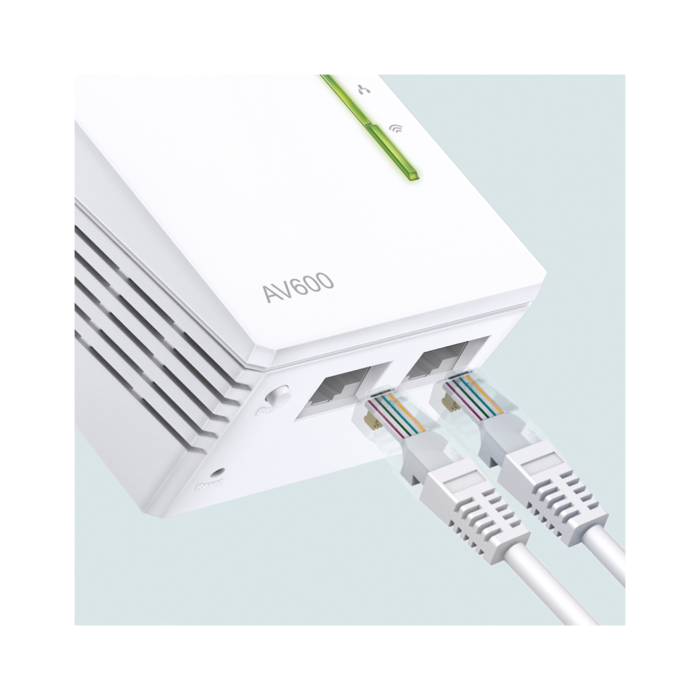 TP-Link TL-WPA4220 TKIT / AV600 Комплект Wi-Fi Powerline-адаптеров с Wi-Fi