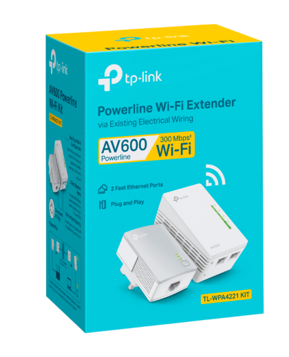 TP-Link TL-WPA4221 KIT / AV600 Комплект Wi-Fi Powerline-адаптеров с Wi-Fi