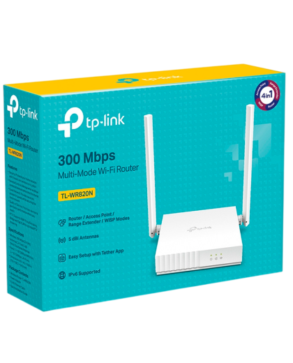 TP-Link TL-WR820N / N300 Многорежимный беспроводной маршрутизатор