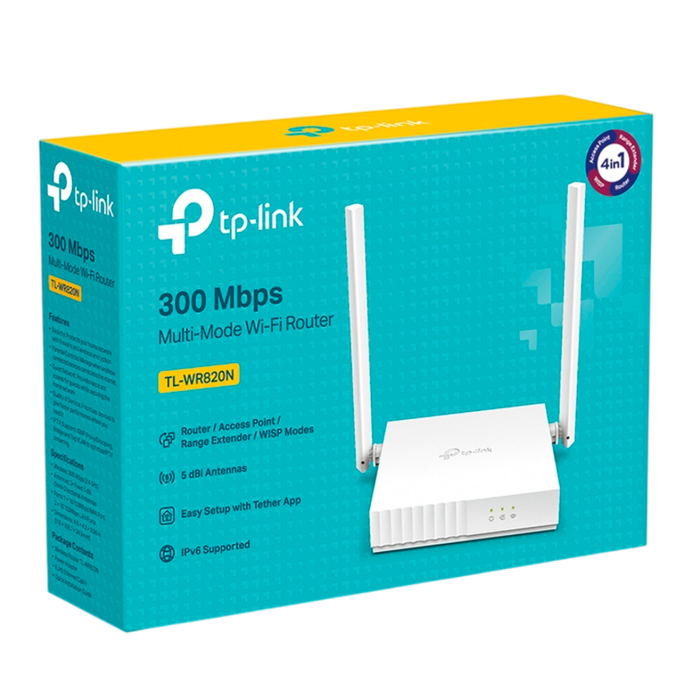 TP-Link TL-WR820N / N300 Многорежимный беспроводной маршрутизатор