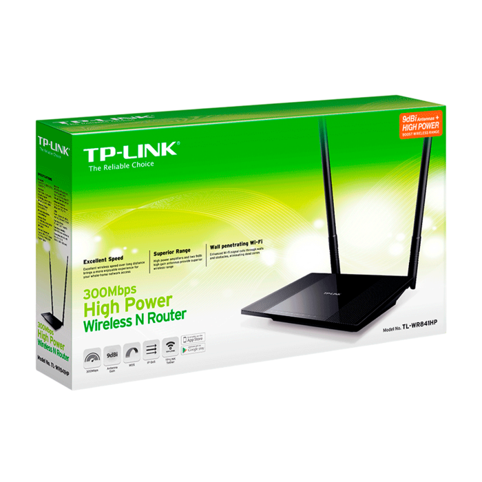 TP-Link TL-WR841HP / Высокомощный беспроводной маршрутизатор со скоростью передачи данных до 300 Мбит/с