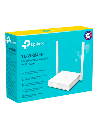 TP-Link TL-WR844N / N300 Многорежимный беспроводной маршрутизатор