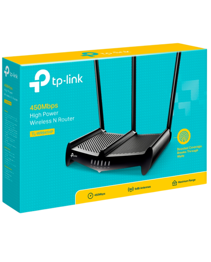 TP-Link TL-WR941HP / Высокомощный беспроводной маршрутизатор стандарта 450 Мбит/с