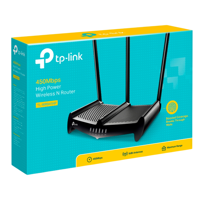 TP-Link TL-WR941HP / Высокомощный беспроводной маршрутизатор стандарта 450 Мбит/с