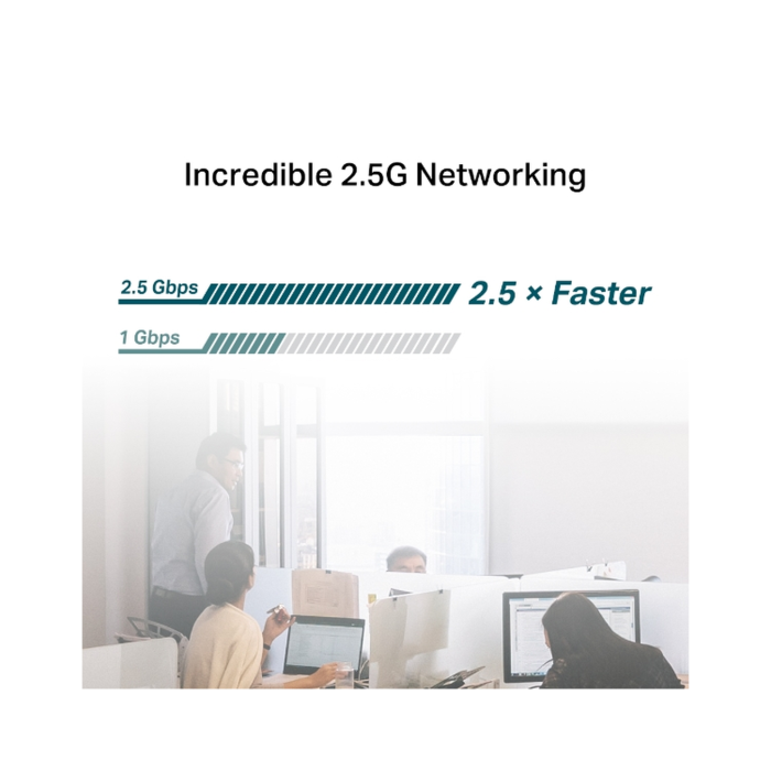 TP-Link TX201 / Сетевой PCIe-адаптер 2,5 Гбит/с