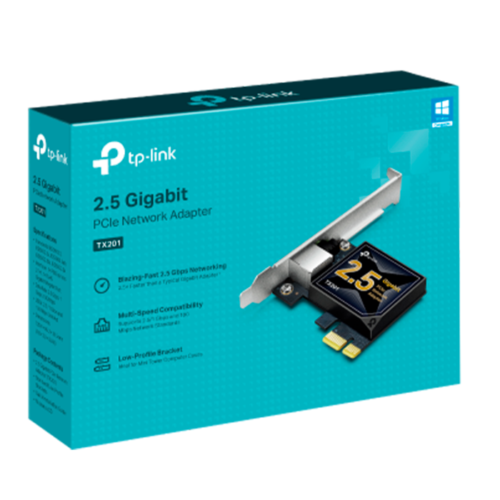 TP-Link TX201 / Сетевой PCIe-адаптер 2,5 Гбит/с