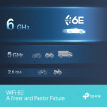 TP-Link Archer TXE50UH / AXE3000 Трехдиапазонный беспроводной USB-адаптер высокого усиления Wi-Fi 6E