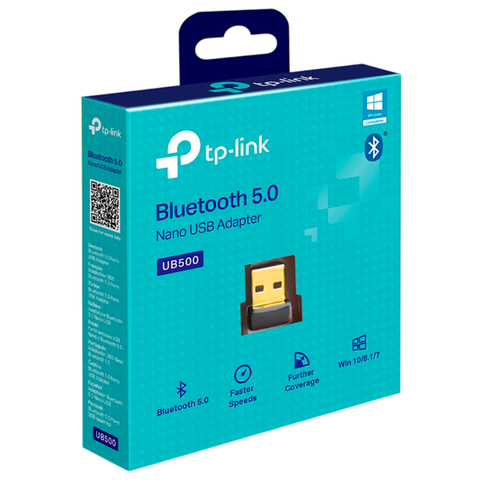 TP-Link UB500 Plus / Bluetooth 5.0 Nano USB-адаптер с увеличенным радиусом действия
