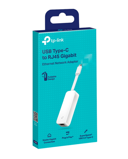 TP-Link UE300C / Сетевой адаптер USB Type C / Gigabit Ethernet