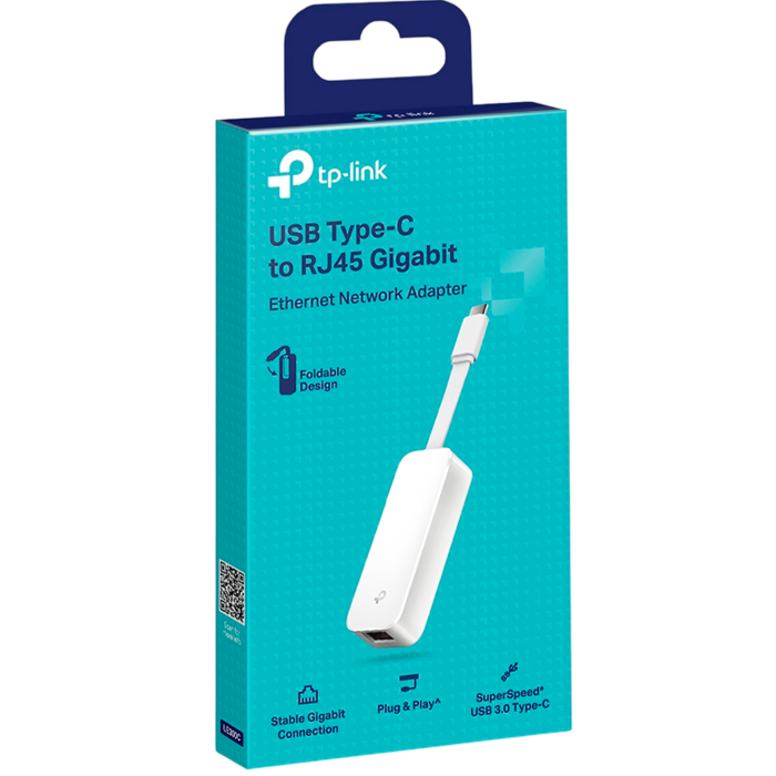 TP-Link UE300C / Сетевой адаптер USB Type C / Gigabit Ethernet