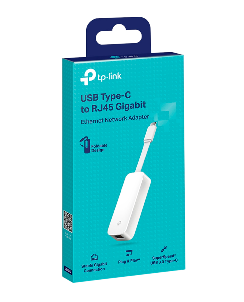 TP-Link UE300C / Сетевой адаптер USB Type C / Gigabit Ethernet