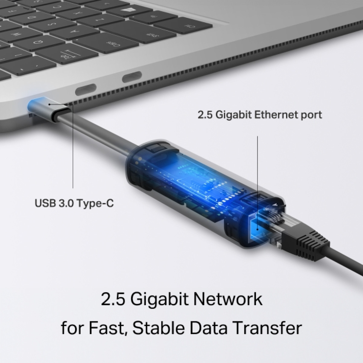 TP-Link UE302C / Сетевой адаптер USB Type C / 2.5GEthernet