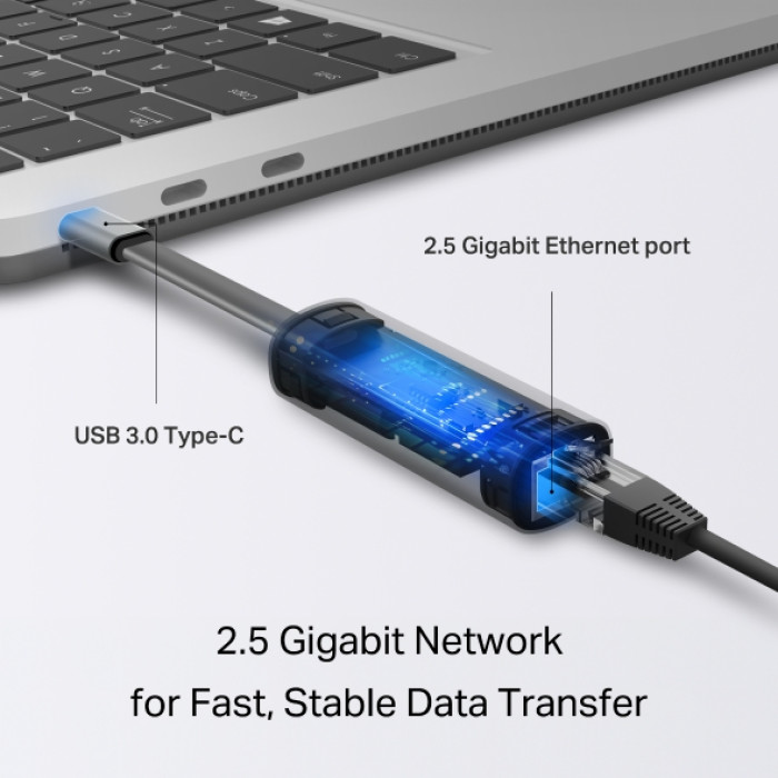 TP-Link UE302C / Сетевой адаптер USB Type C / 2.5GEthernet