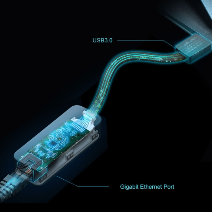 TP-Link UE306 / Сетевой адаптер USB 3.0 / Gigabit Ethernet