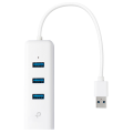 TP-Link UE330 / 3-портовый концентратор USB 3.0 с гигабитным Ethernet-адаптером