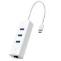 TP-Link UE330C / HUB 3-портовый USB 3.0 Type-C с гигабитным Ethernet-адаптером