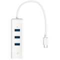 TP-Link UE330C / HUB 3-портовый USB 3.0 Type-C с гигабитным Ethernet-адаптером