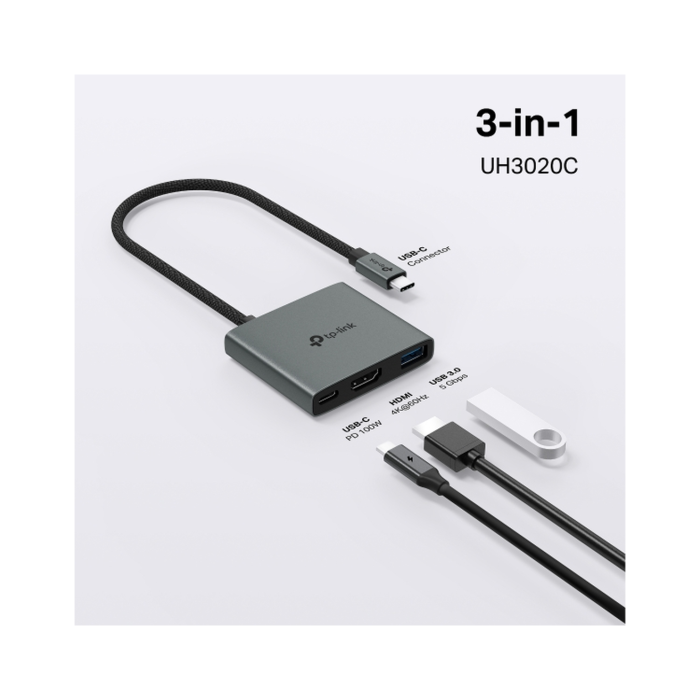 TP-Link UH3020C / HUB USB Type-C 3 в 1