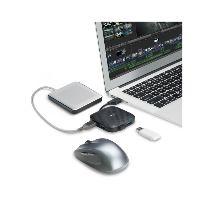 TP-Link UH400 / HUB 4-портовый портативный USB 3.0