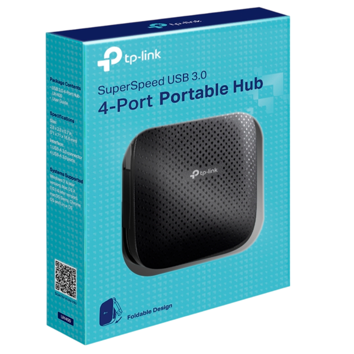 TP-Link UH400 / HUB 4-портовый портативный USB 3.0